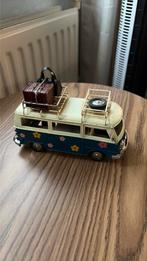 Retro Vintage autobus met bagage en wiel op het dak!, Ophalen of Verzenden
