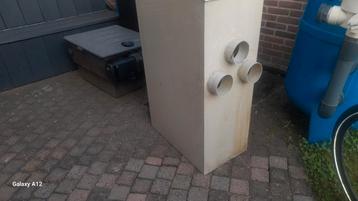 Ultrasieve 3 zeeffilter 3x 110mm inlaat en aftapkraan  beschikbaar voor biedingen