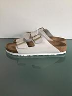GRATIS VERZENDEN | BIRKENSTOCK Nieuwe witte slippers 41, Kleding | Dames, Schoenen, Slippers, Verzenden, Wit, Nieuw