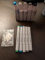 Copic Markers en Inkt Set, Hobby en Vrije tijd, Tekenen, Ophalen of Verzenden, Zo goed als nieuw, Potlood of Stift