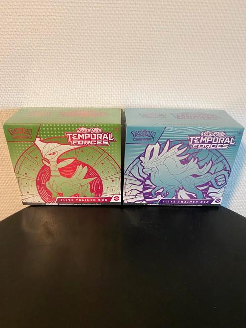 Pokemon Temporal Forces Elite Trainer Box SEALED!, Hobby en Vrije tijd, Verzamelkaartspellen | Pokémon, Nieuw, Boosterbox, Foil