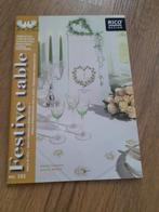 Rico Design borduurboek 102 De feestelijke tafel, Hobby en Vrije tijd, Ophalen of Verzenden, Zo goed als nieuw, Patroon