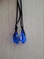 Prachtige hangers van grote blauwe en paarse kwartsen, Overige voorstellingen, Blauw, Nieuw, Ophalen of Verzenden