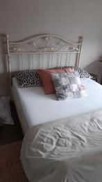 Spijlenbed, goede kwaliteit, Huis en Inrichting, Slaapkamer | Bedden, Ophalen, Gebruikt, Frans, Tweepersoons