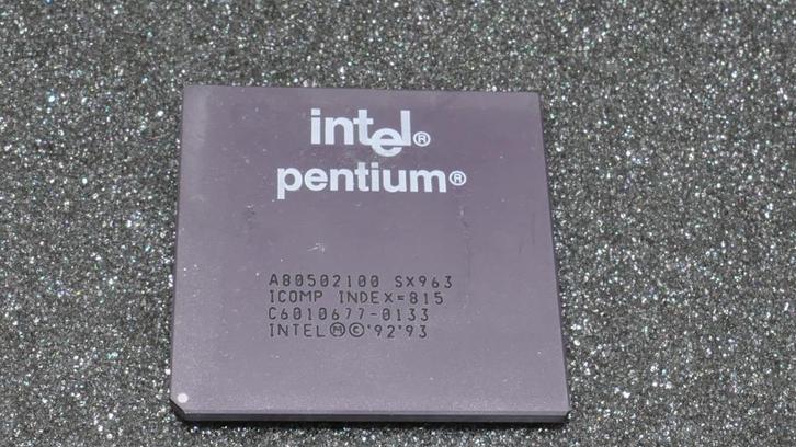 Intel | Pentium 100 | CPU | Processor | SX963, Computers en Software, Vintage Computers, Ophalen of Verzenden