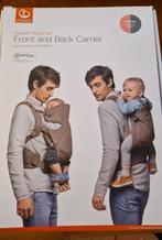 Stokke front and back carrier - coral/zwart - draagzak, Kinderen en Baby's, Babydragers en Draagdoeken, Overige merken, Buik of Rug