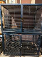 Savic royal suite 95 dubbel, Ophalen, Zo goed als nieuw, Kooi, 90 cm of meer