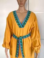 J547 AVDW Antwerp mt S/M/L=36/38/40/42 Designer-maxi-jurk, Maat 38/40 (M), Geel, Zo goed als nieuw, Onder de knie