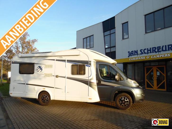 Knaus Sky Wave 650 MF 4 persoons amp; hefbed, Caravans en Kamperen, Campers, Bedrijf, tot en met 4, Half-integraal, Knaus, Fiat