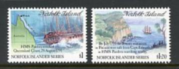 Norfolk Islands- 1991- serie = motief Schepen  beschikbaar voor biedingen