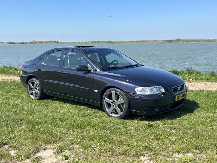 Volvo S60R 2.5T AWD, Geartronic, Magic Blue/ Gobi Int., Auto's, Volvo, Particulier, S60, 4x4, ABS, Airbags, Airconditioning, Alarm
