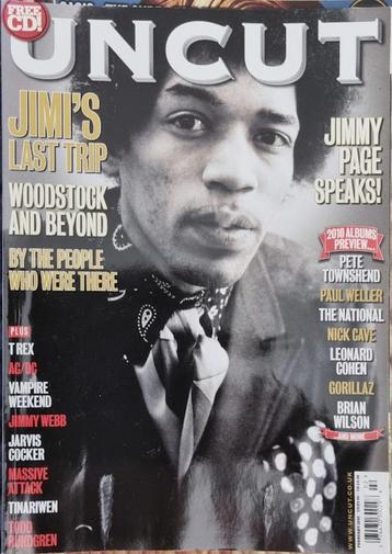 UNCUT 2-2010 153 Hendrix Jarvis Cocker Massive Attack Page R beschikbaar voor biedingen