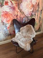 leren vlinderstoel, Ophalen of Verzenden, Zo goed als nieuw