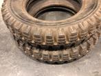 2 zgan Nato profiel banden 6.00 - 16 1/4 ton polynorm, Ophalen, Landmacht, Nederland, Embleem of Badge