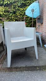 4 Tuinstoelen Philippe Starck, Ophalen, Gebruikt, Kunststof, Stapelbaar