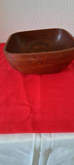 Houten fruitschaal - 25x25x11 cm, Huis en Inrichting, Ophalen of Verzenden