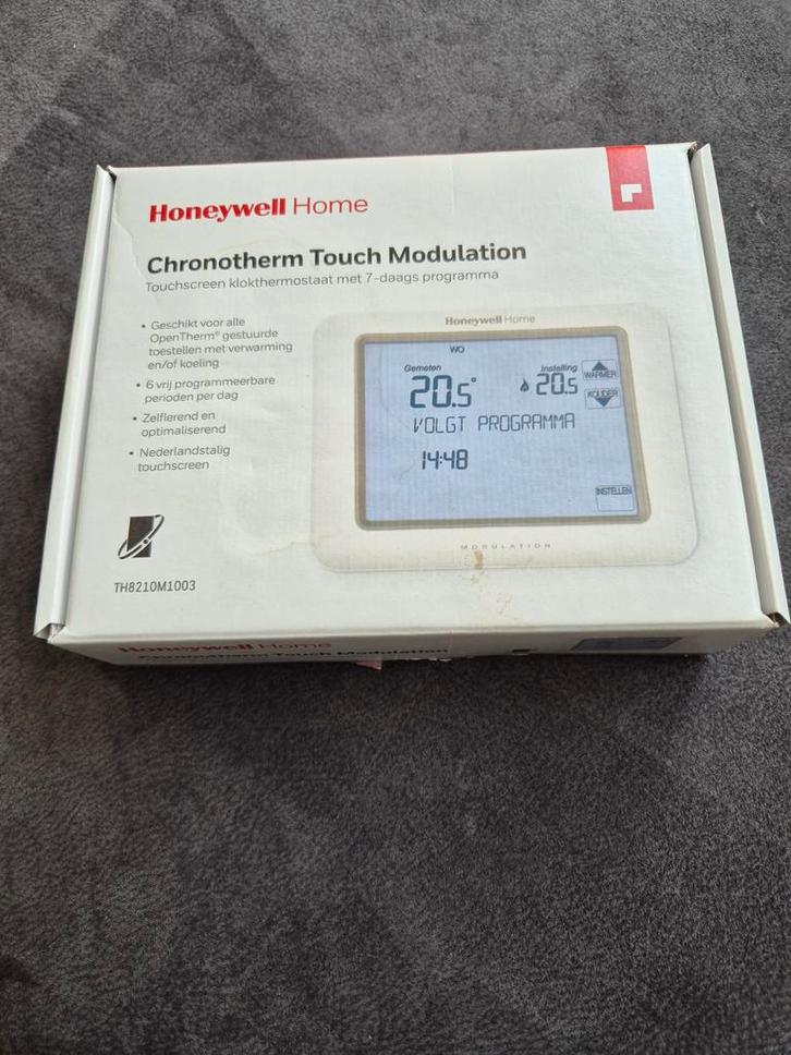Honeywell Home Chronotherm Touch Modulation Thermostaat, Doe-het-zelf en Verbouw, Thermostaten, Nieuw, Slimme thermostaat, Ophalen of Verzenden