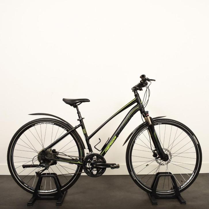 Merida Crossway 300 Mixed Mat zwart 46cm 2018, Fietsen en Brommers, Fietsen | Heren | Herenfietsen, Gebruikt, Overige merken, Minder dan 49 cm