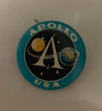 NASA APOLLO USA button broche, Verzamelen, Speldjes, Pins en Buttons, Verzenden, Gebruikt, Button