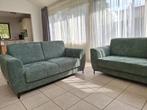 2 zitbanken (2 en 3-zits), Huis en Inrichting, Ophalen, Gebruikt, Minder dan 75 cm, 150 tot 200 cm