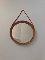 Vintage spiegel jaren '70, Minder dan 50 cm, Gebruikt, Rond, Ophalen of Verzenden