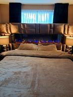 Zeer mooi bed met openhaard   NOG 1 Week, Ophalen, Overige kleuren, Tweepersoons, Zo goed als nieuw