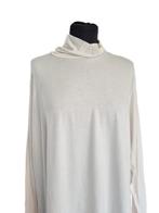 H&M top met col, H&M, Wit, Maat 46/48 (XL) of groter, Nieuw