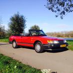 Saab Cabriolet 900 Turbo, bouwjaar 1992, kleur rood, Auto's, Saab, Te koop, Geïmporteerd, Benzine, 4 stoelen
