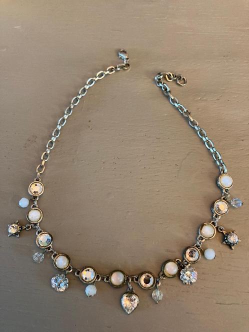 Vintage strass Swarovski kristal ketting Design Dolce Luna, Sieraden, Tassen en Uiterlijk, Kettingen, Zo goed als nieuw, Overige materialen