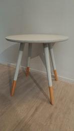 Bijzettafel / Salontafel rond, Ophalen, Minder dan 50 cm, Rond, Zo goed als nieuw