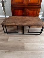 Salontafel met bijzettafels, Ophalen, 100 tot 150 cm, 50 tot 100 cm, Zo goed als nieuw