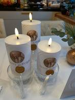 Kersttafel aankledingset champagne, Ophalen of Verzenden, Nieuw