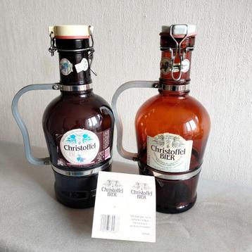 2 Oude Christoffel Beugel flessen (Verzamel item ) beschikbaar voor biedingen