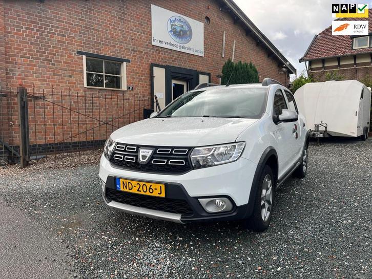 Dacia Sandero 0.9 TCe SL Stepway ( Airco + Trekhaak + Naviga, Auto's, Dacia, Bedrijf, Te koop, Sandero Stepway, ABS, Airbags, Airconditioning