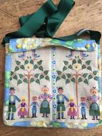 Geborduurde Pippa & Lies tas met vintage stoffen, Ophalen of Verzenden, Nieuw, Overige kleuren, Overige typen