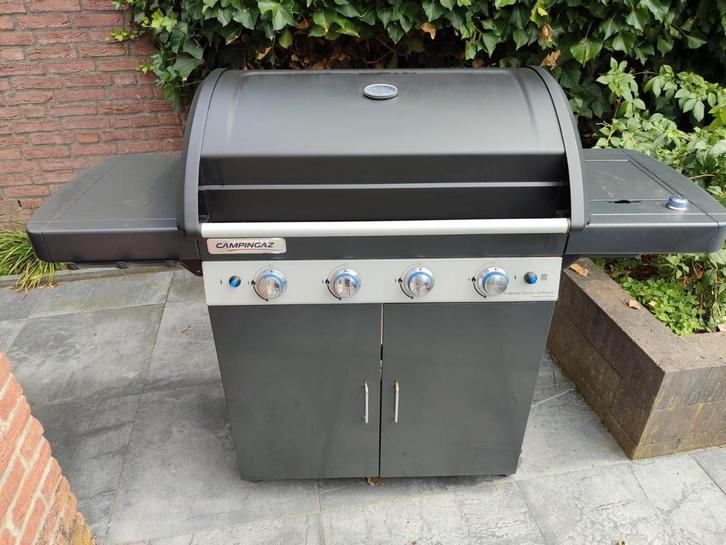 Campingaz gas bbq + accessoires, Tuin en Terras, Gasbarbecues, Gebruikt, Ophalen