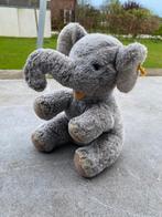 Steiff olifant vintage, Verzamelen, Beren en Cherished Teddies, Steiff, Stoffen beer, Gebruikt, Ophalen of Verzenden