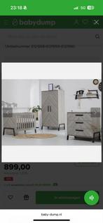 Complete babykamer set: bed, commode, kast, Kinderen en Baby's, Kinderkamer | Complete kinderkamers, Ophalen, Zo goed als nieuw