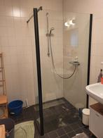 Bruynzeel walk-in douchewand Solid II black 100x30x200, Huis en Inrichting, Badkamer | Badkamermeubels, Ophalen, 100 tot 150 cm