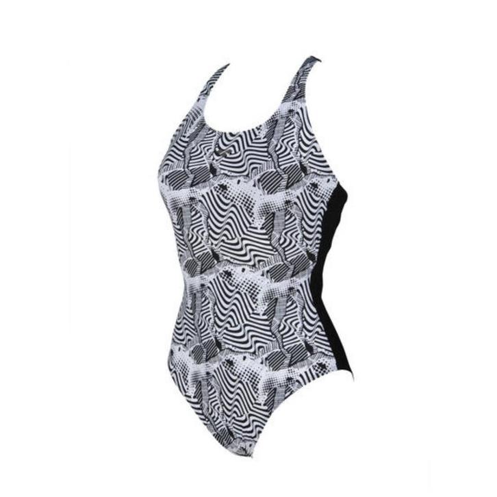 Nieuw Arena W Viola Cradle Back One Piece badpak Black White, Kleding | Dames, Badmode en Zwemkleding, Nieuw, Badpak, Zwart, Ophalen of Verzenden