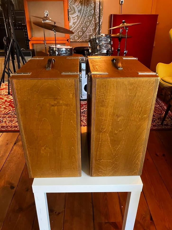 Houten kisten, robuust fraai handvat, Huis en Inrichting, Woonaccessoires | Kisten, Gebruikt, 50 tot 75 cm, Minder dan 50 cm, Minder dan 50 cm