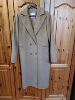Lange mantel, kleur zand/beige kleur maat xs., Beige, Ophalen of Verzenden, Zo goed als nieuw, Maat 34 (XS) of kleiner