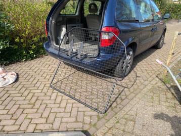 Hondenrek/ bagagerek en kofferbakmat voor Chrysler Voyager 