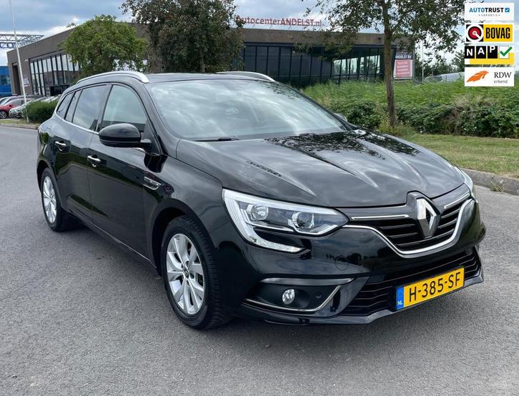 Renault Mégane Estate 1.3 TCe Limited, 140PK, Trekhaak, Cam, Auto's, Renault, Bedrijf, Te koop, Mégane, ABS, Achteruitrijcamera