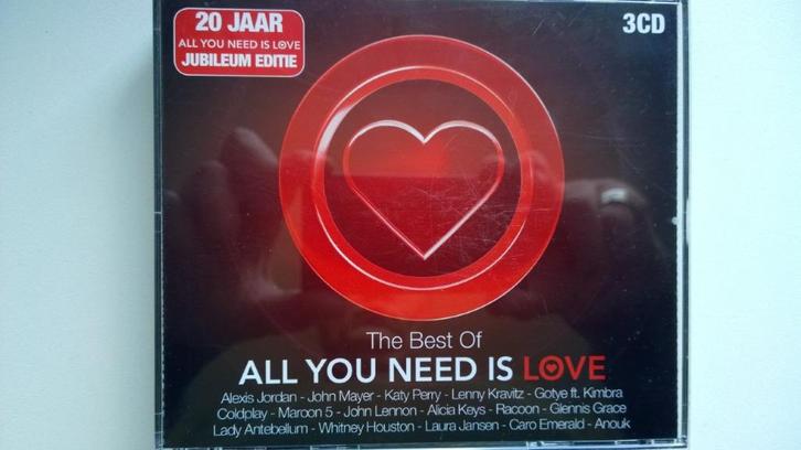The Best Of All You Need Is Love (3 CD), Cd's en Dvd's, Cd's | Verzamelalbums, Zo goed als nieuw, Pop, Ophalen of Verzenden