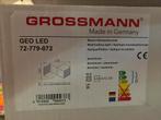 Grossmann GEO 52 Muurlamp LED Aluminium, 1-licht, Huis en Inrichting, Ophalen, Nieuw, Glas