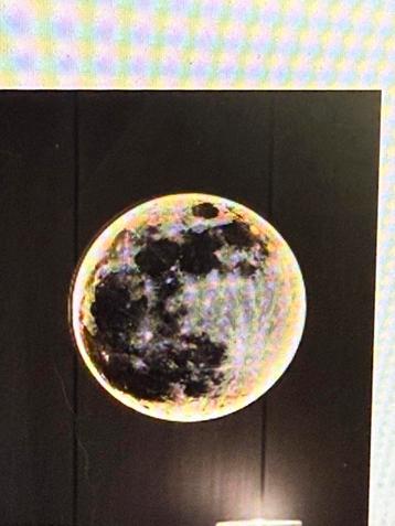 Inoled maan wandlamp led nieuw in doos luna beschikbaar voor biedingen