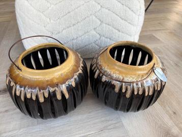 2 mooie Riverdale windlichten beschikbaar voor biedingen