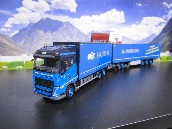 Wsi 01-4483 Volvo FH5 Globetrotter , Hartog & Bikker, Hobby en Vrije tijd, Modelauto's | 1:50, Nieuw, Bus of Vrachtwagen, Wsi