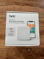Tado V3+ slimme thermostaat en 2 radiatorknoppen, Ophalen of Verzenden, Slimme thermostaat, Zo goed als nieuw